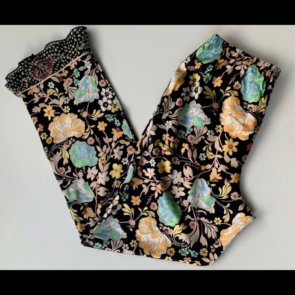 Victoria’s Secret Sleep Pants Sleepwear Long pants Satin Black S Small …